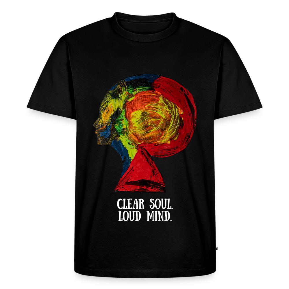 Männer Premium  T-Shirt Gaia - Schwarz