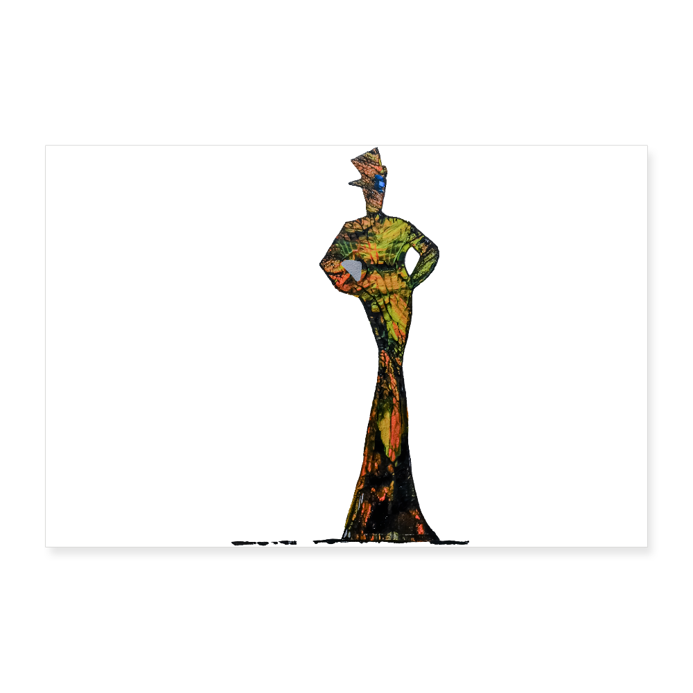 Poster 60x40 cm - Weiß