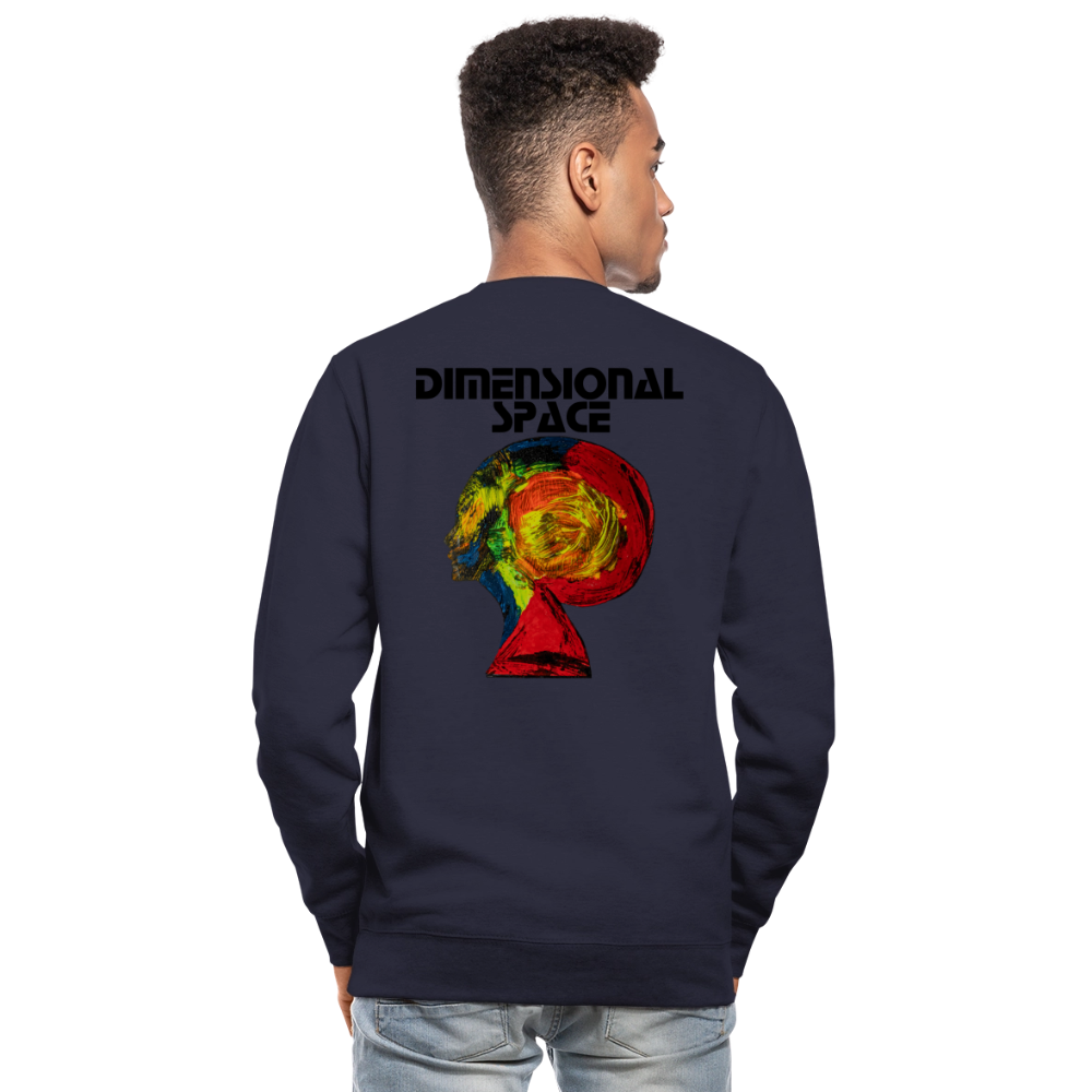 Unisex Pulli Gaia Backprint - Navy