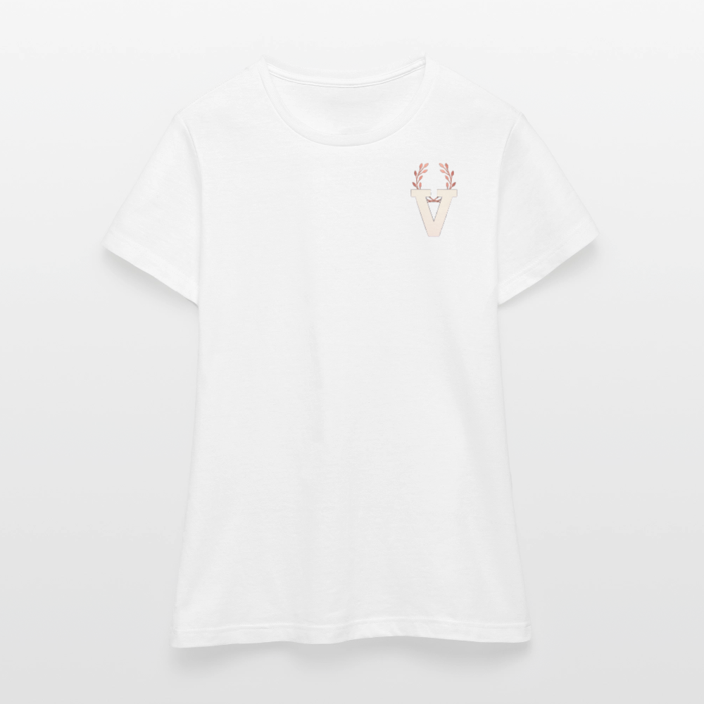 Frauen T-Shirt Lucy - Weiß