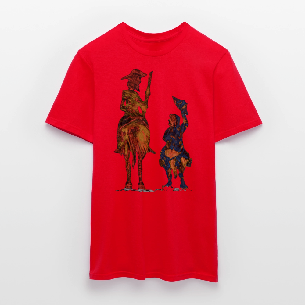 Männer T-Shirt Don Quixote - Rot
