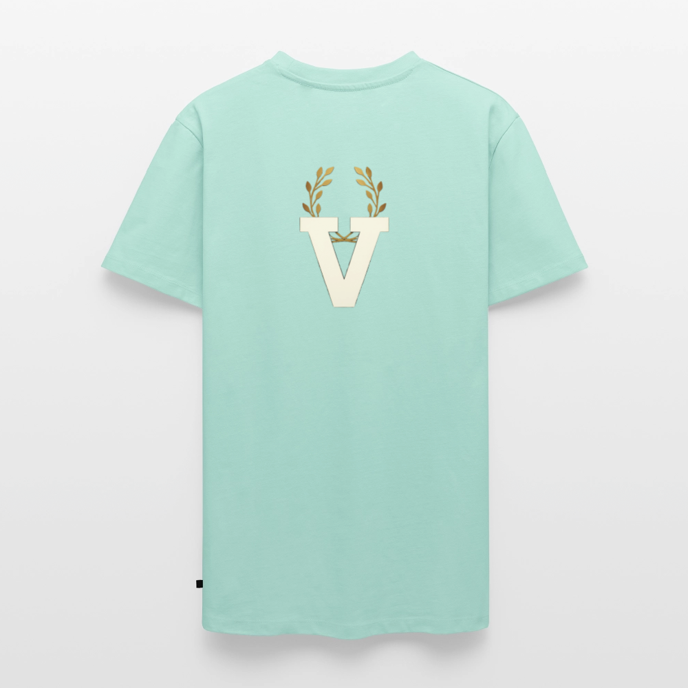 Männer Premium T-Shirt Düsseldorfer Skyline V.9 - Mint 