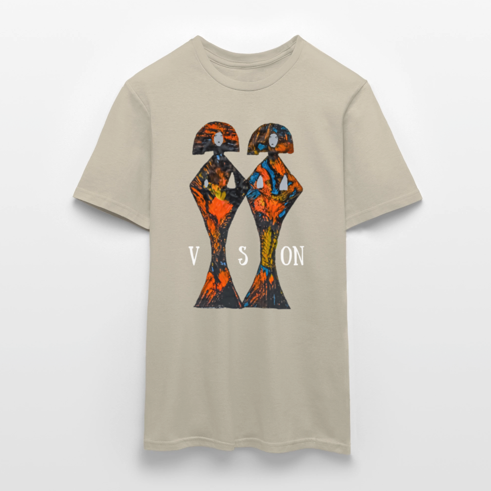 Männer T-Shirt Geishas - Sandbeige