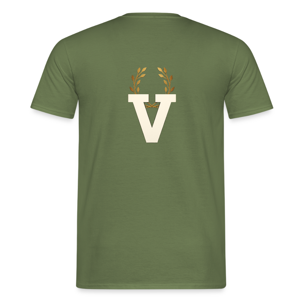 Männer T-Shirt Stille - Militärgrün