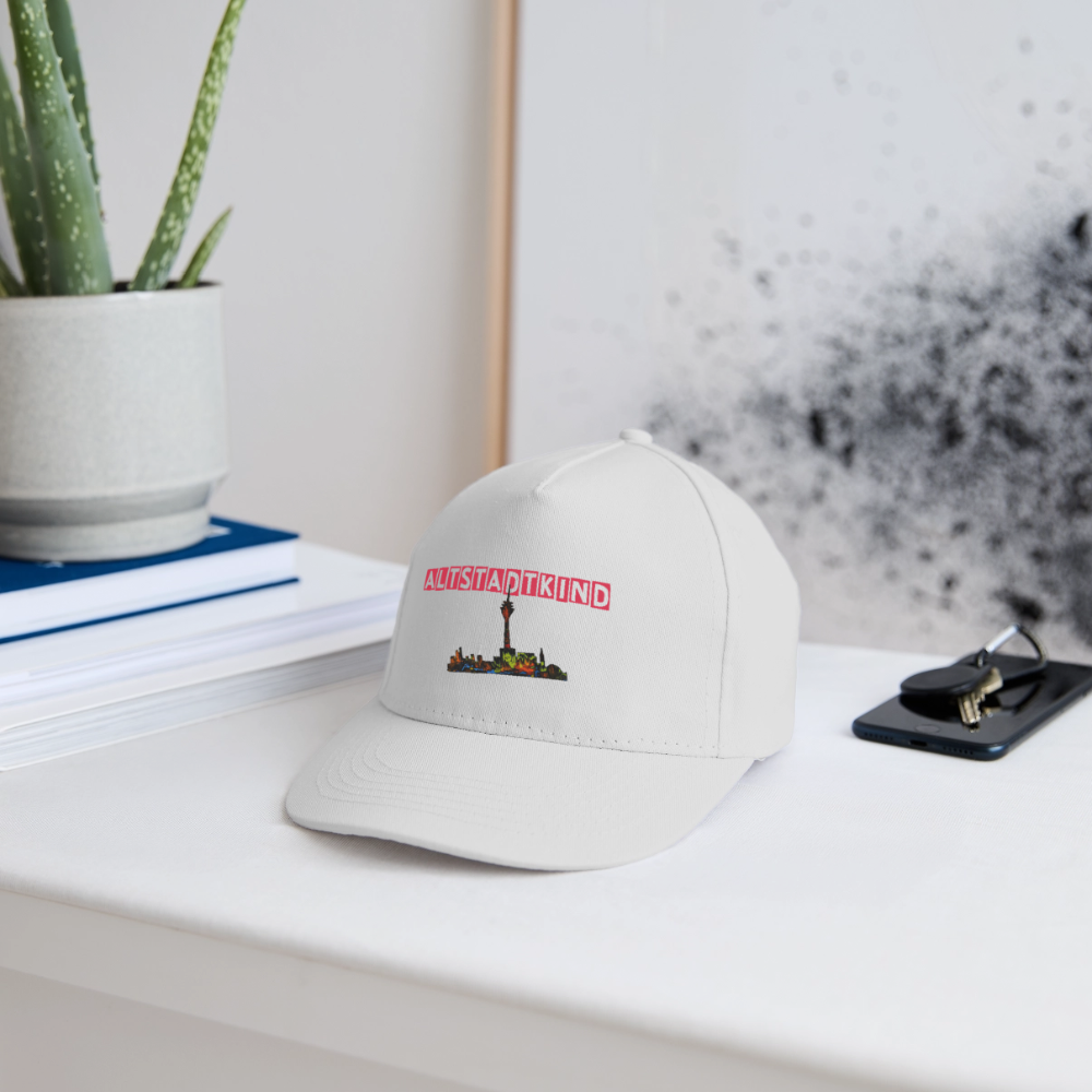 Bio-Baseballkappe - Weiß