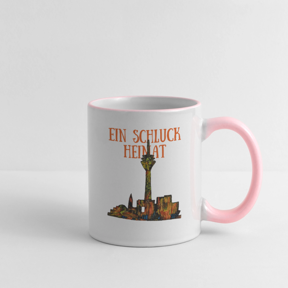 Tasse - Weiß/Pink