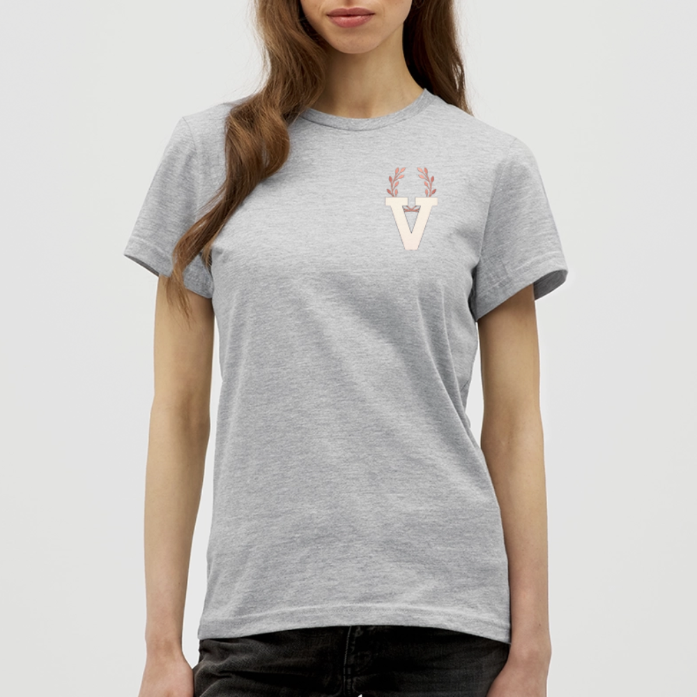 Frauen T-Shirt Light - Grau meliert