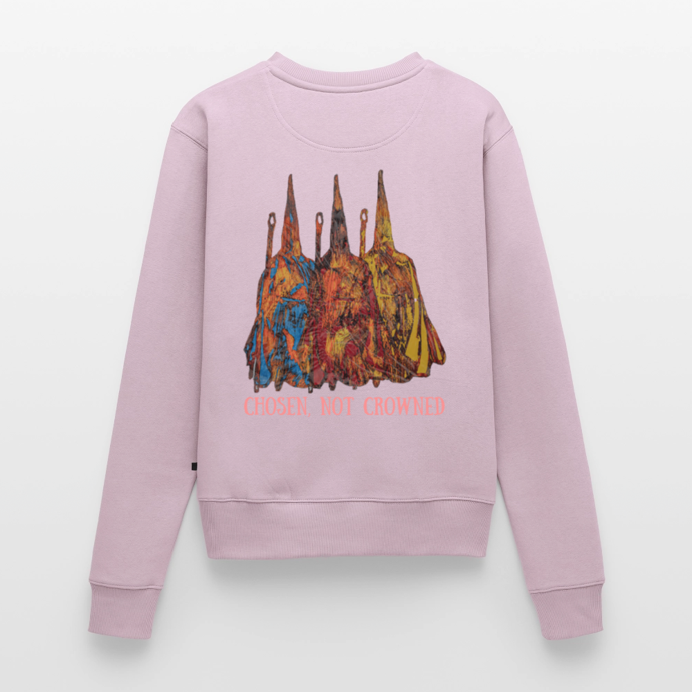 Frauen Pulli Nazzarener Backprint - Altrosa