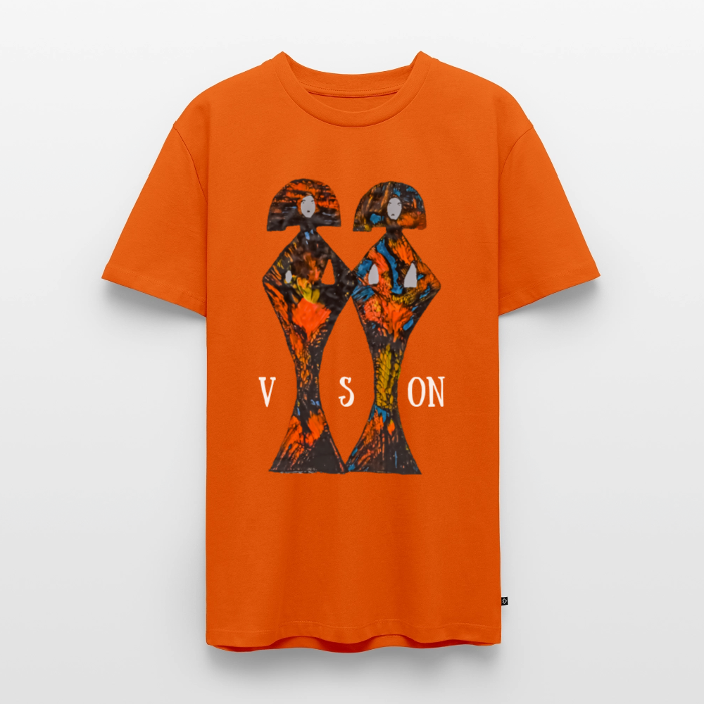 Männer Premium T-Shirt Geishas - Orange 