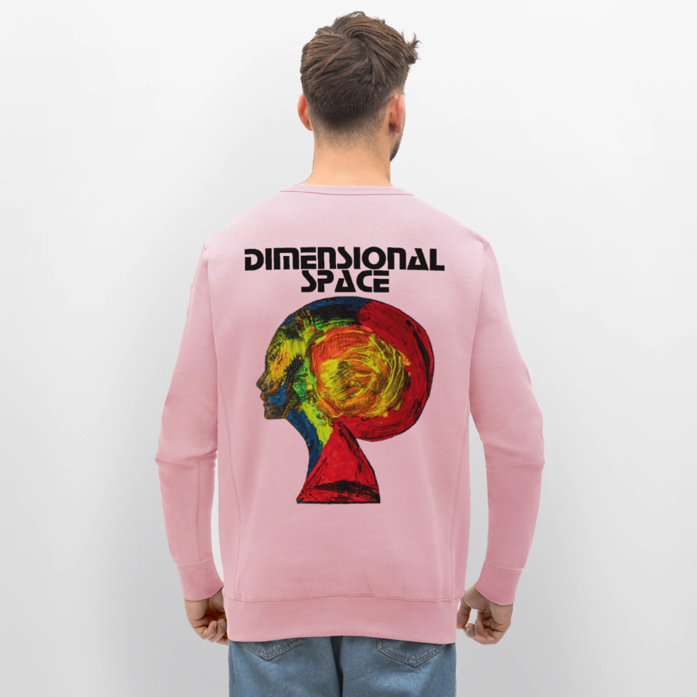 Unisex Bio Pulli Gaia Backprint - Hellrosa