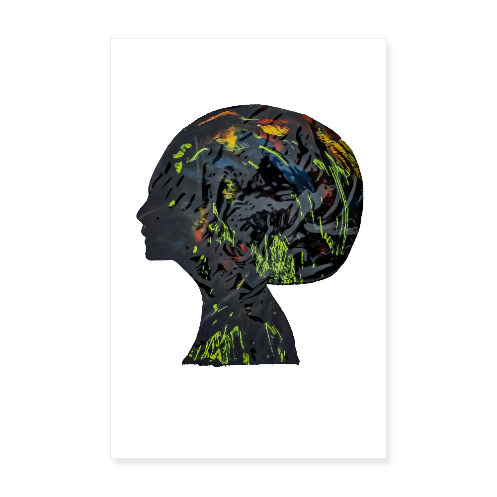 Poster 20x30 cm - Weiß