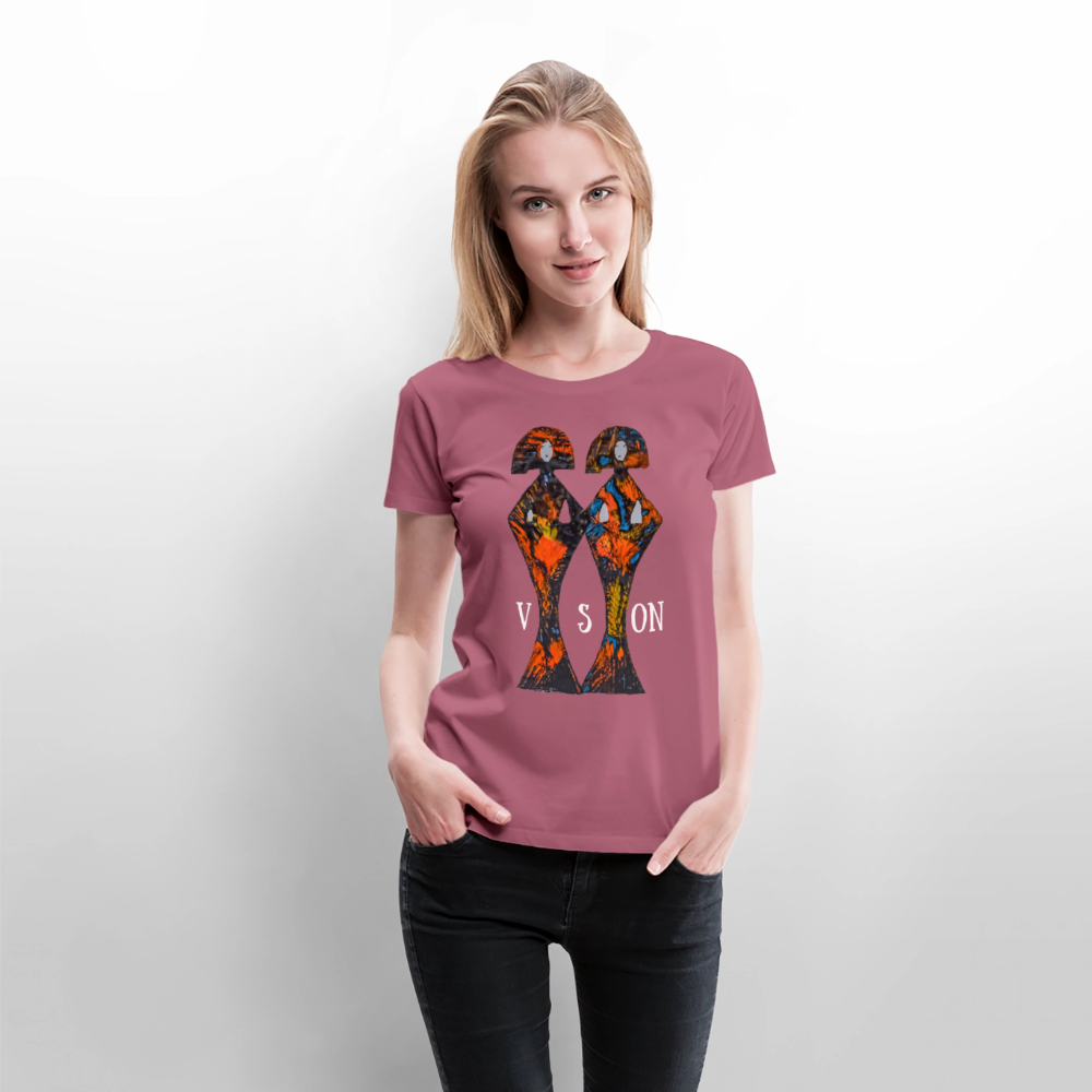 Frauen Premium T-Shirt Geishas - Mauve
