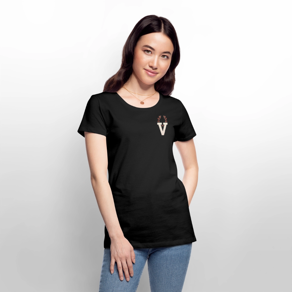 Frauen Premium T-Shirt Light - Schwarz