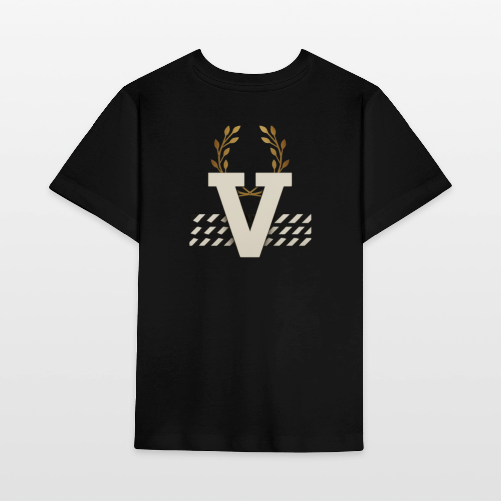 Unisex Kinder T-Shirt Vision - Schwarz