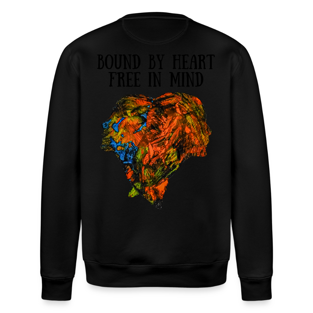 Unisex Bio Pulli Espejo Backprint - Schwarz