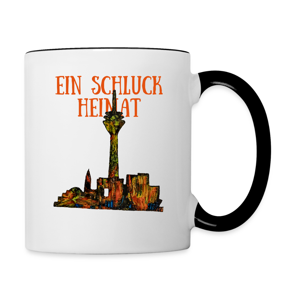 Tasse - Weiß/Schwarz