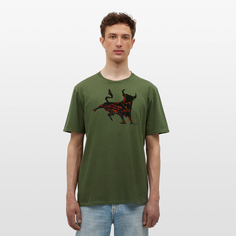 Männer T-Shirt Torro - Militärgrün