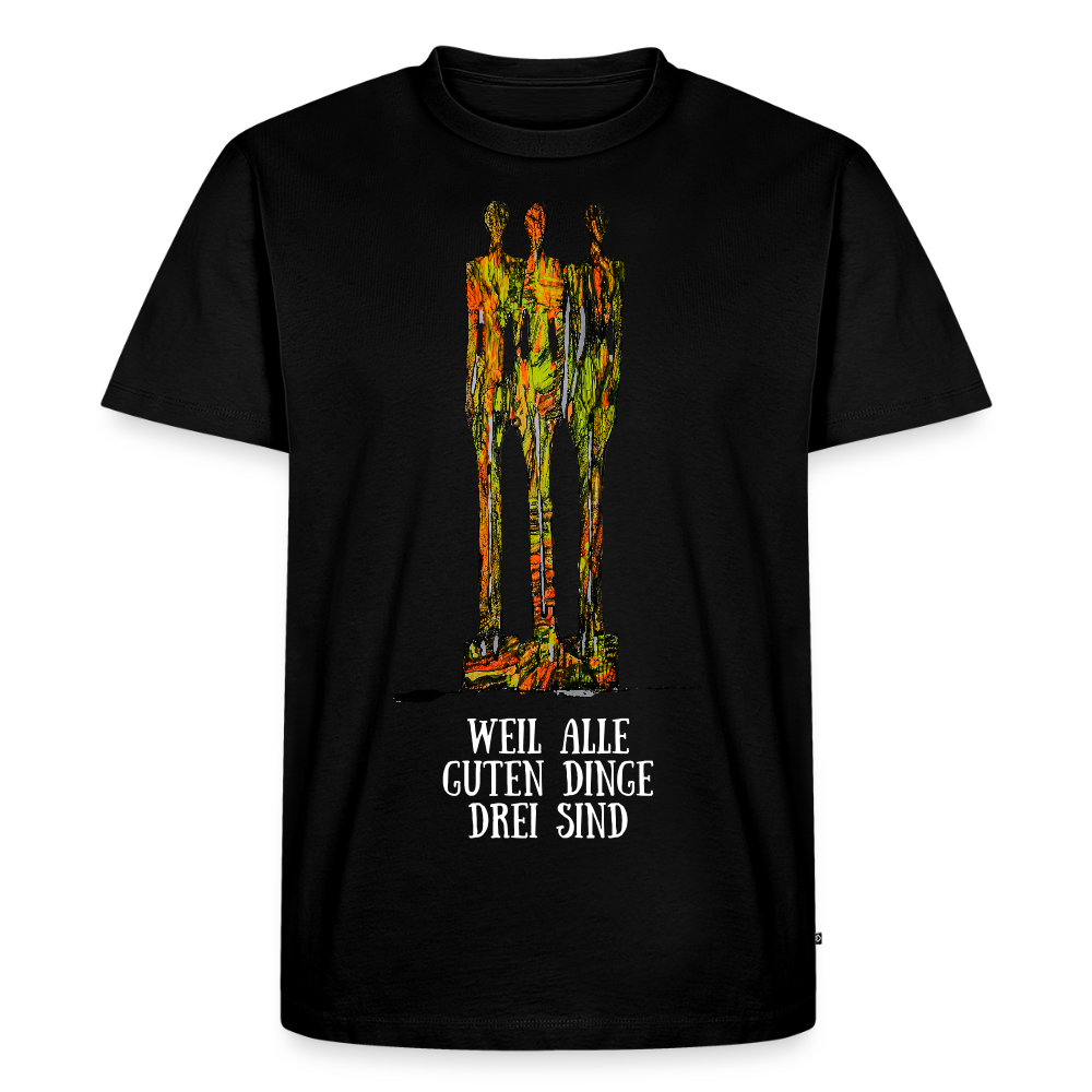 Männer Premium T-Shirt Hendriks - Schwarz