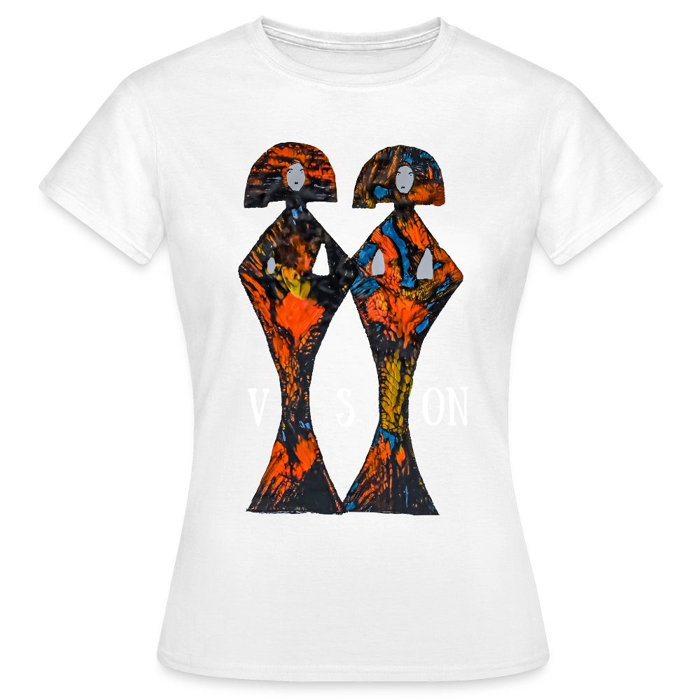 Frauen T-Shirt Geishas - Weiß