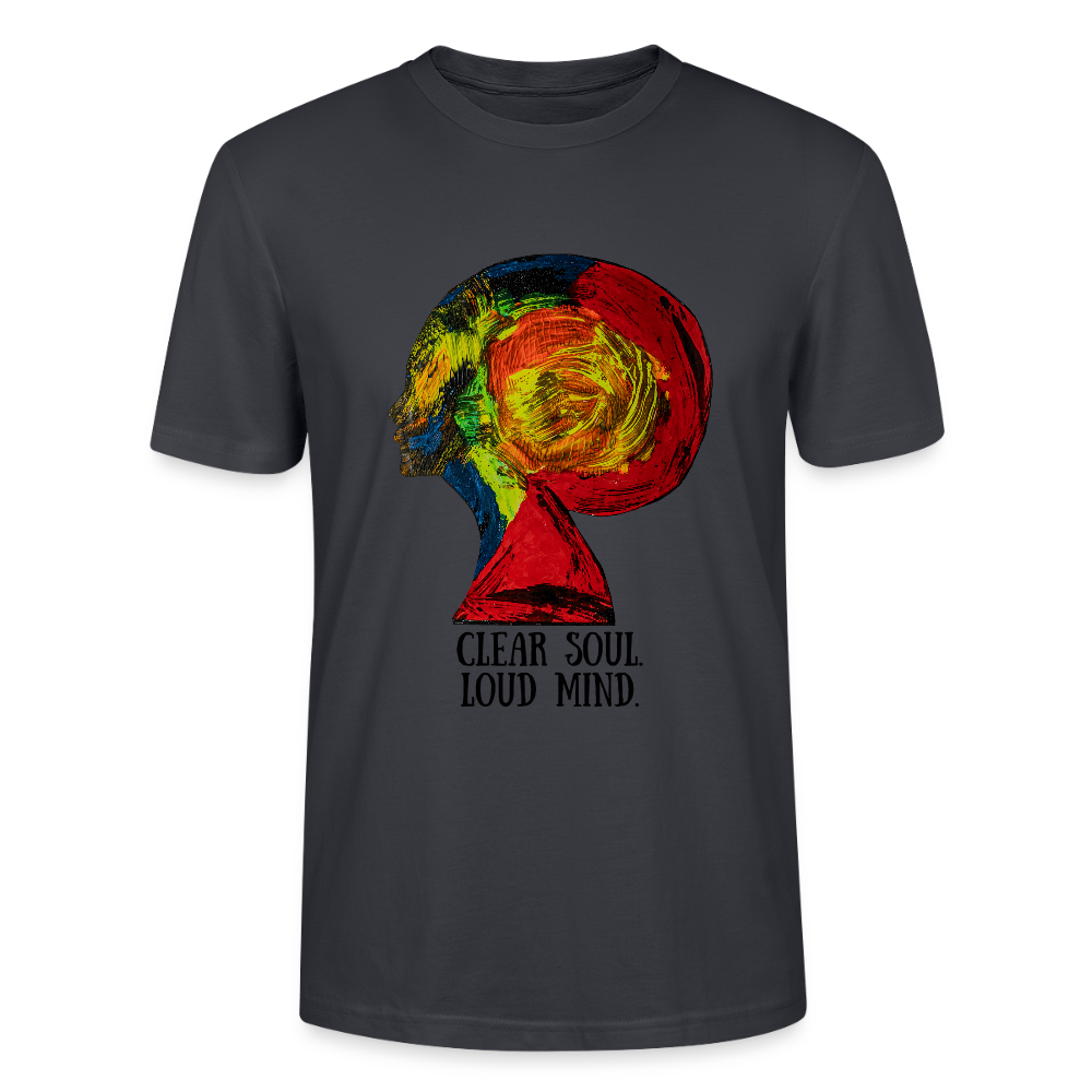 UnisexT-Shirt Gaia - Dunkles Graublau