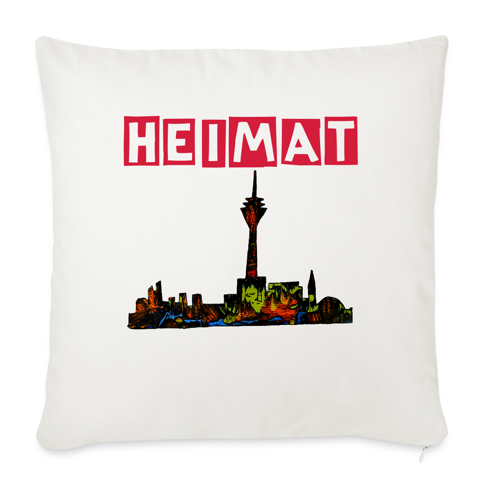 Sofakissen mit Füllung 44 x 44 cm - Naturweiß 