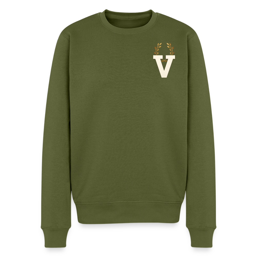 Männer Pulli Buddha Backprint - Khaki
