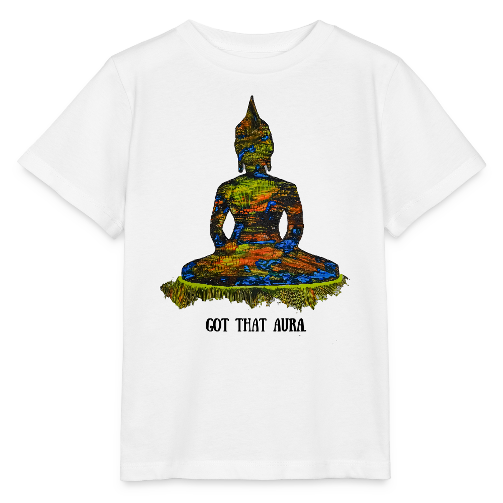 Unisex Kinder T-Shirt Zirkulation - Weiß