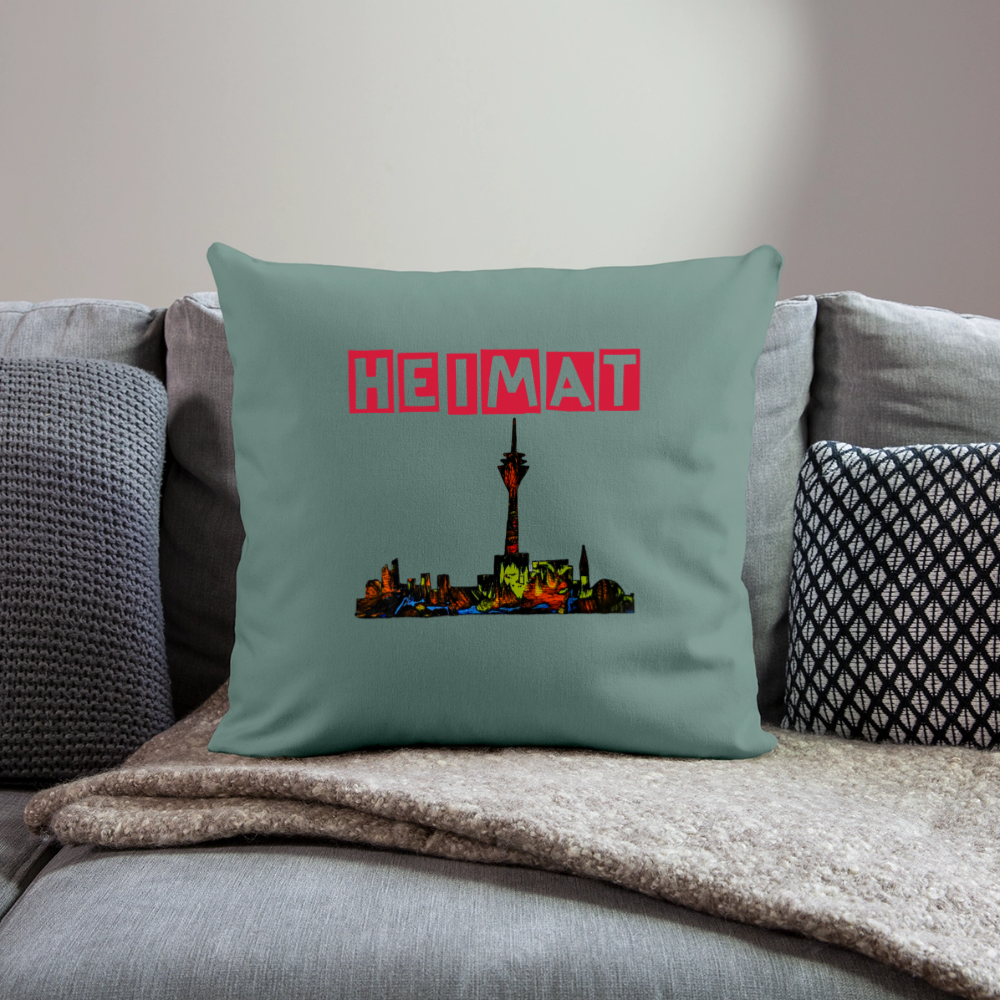 Sofakissenbezug 44 x 44 cm - Tanngrün