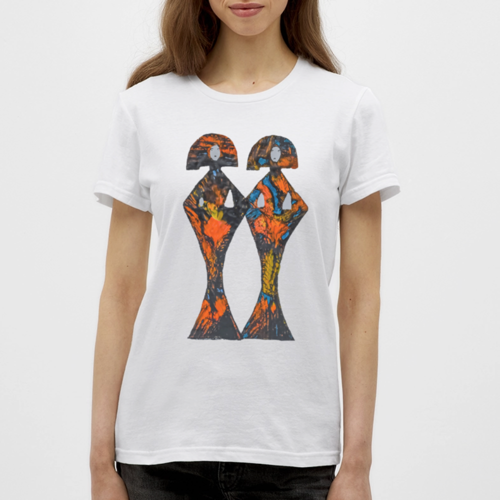 Frauen T-Shirt Geishas - Weiß