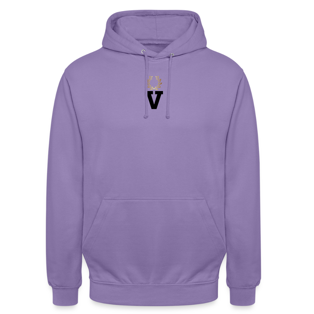 Unisex Hoodie Geishas Backprint - Lavendel