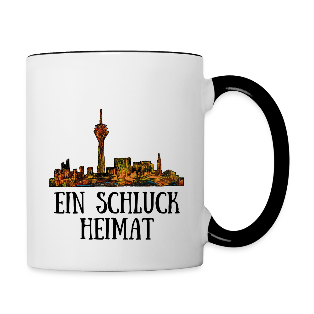 Tasse - Weiß/Schwarz