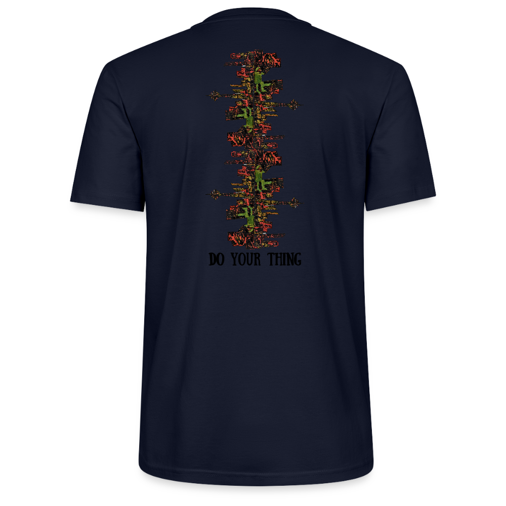 Unisex T-Shirt Düsseldorfer Skyline V.9 - Navy