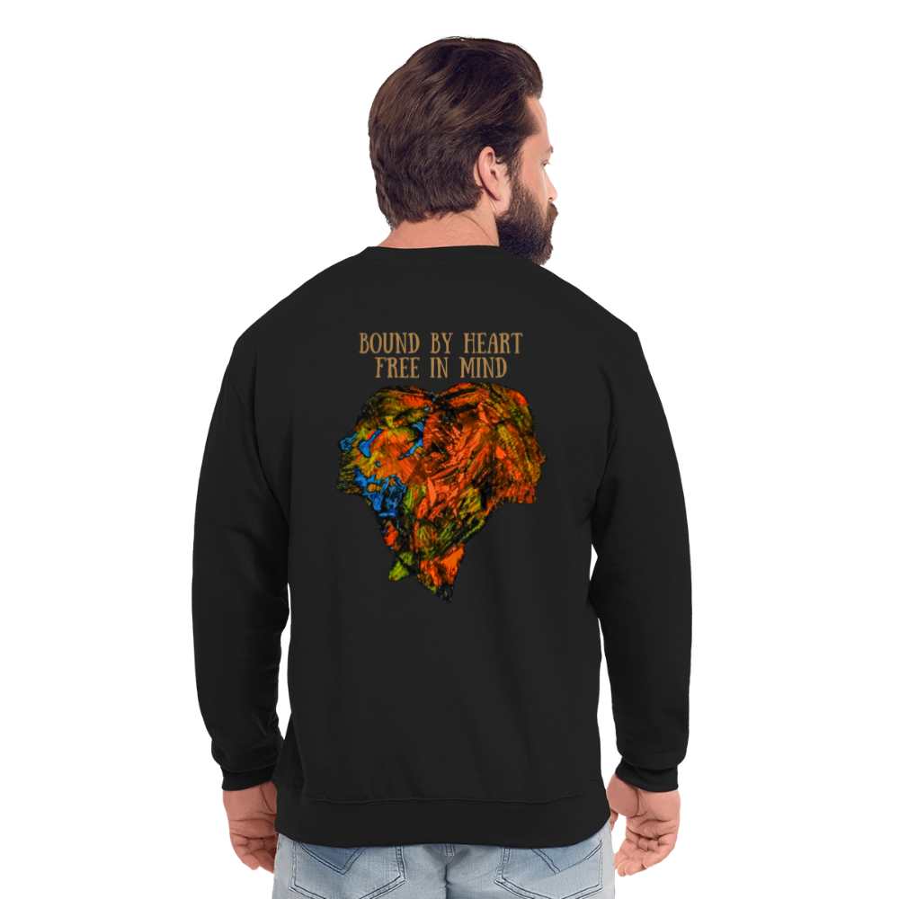 Männer Pulli Espejo Backprint - Schwarz
