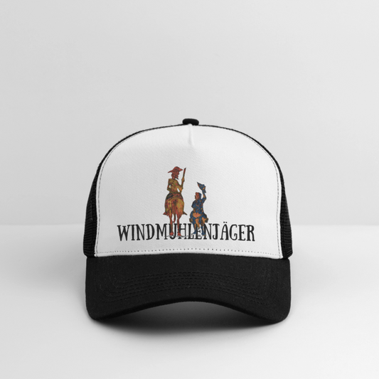 Trucker Cap - Weiß/Schwarz