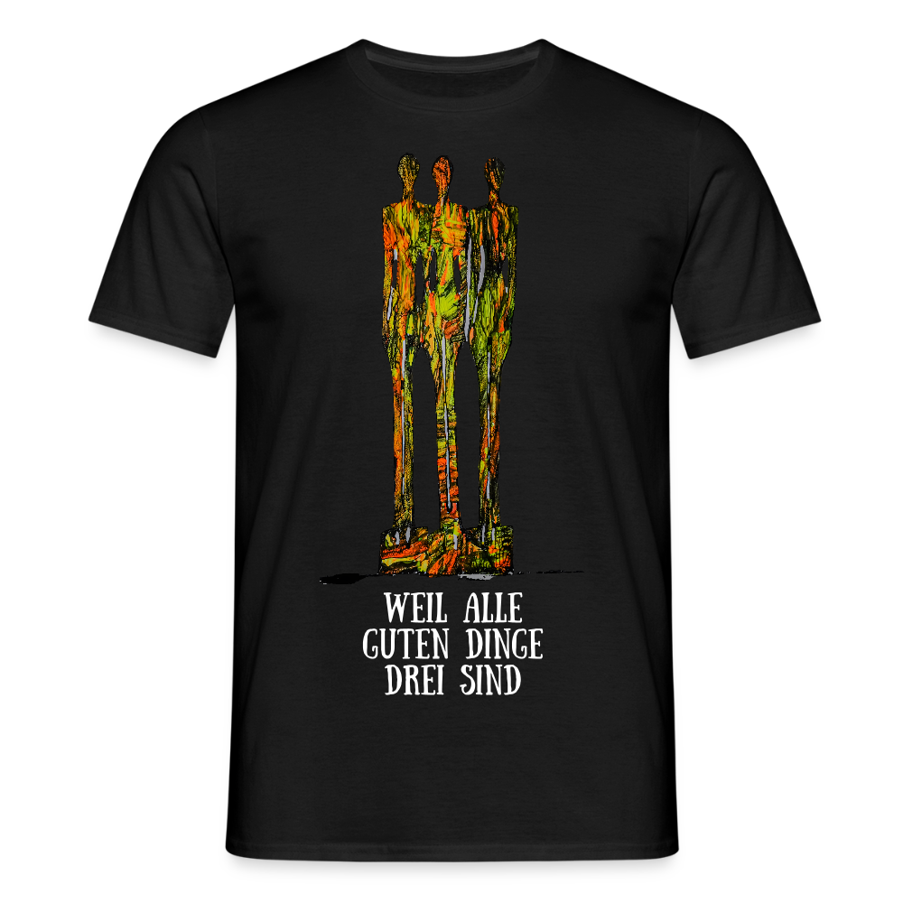 Männer T-Shirt Hendriks - Schwarz