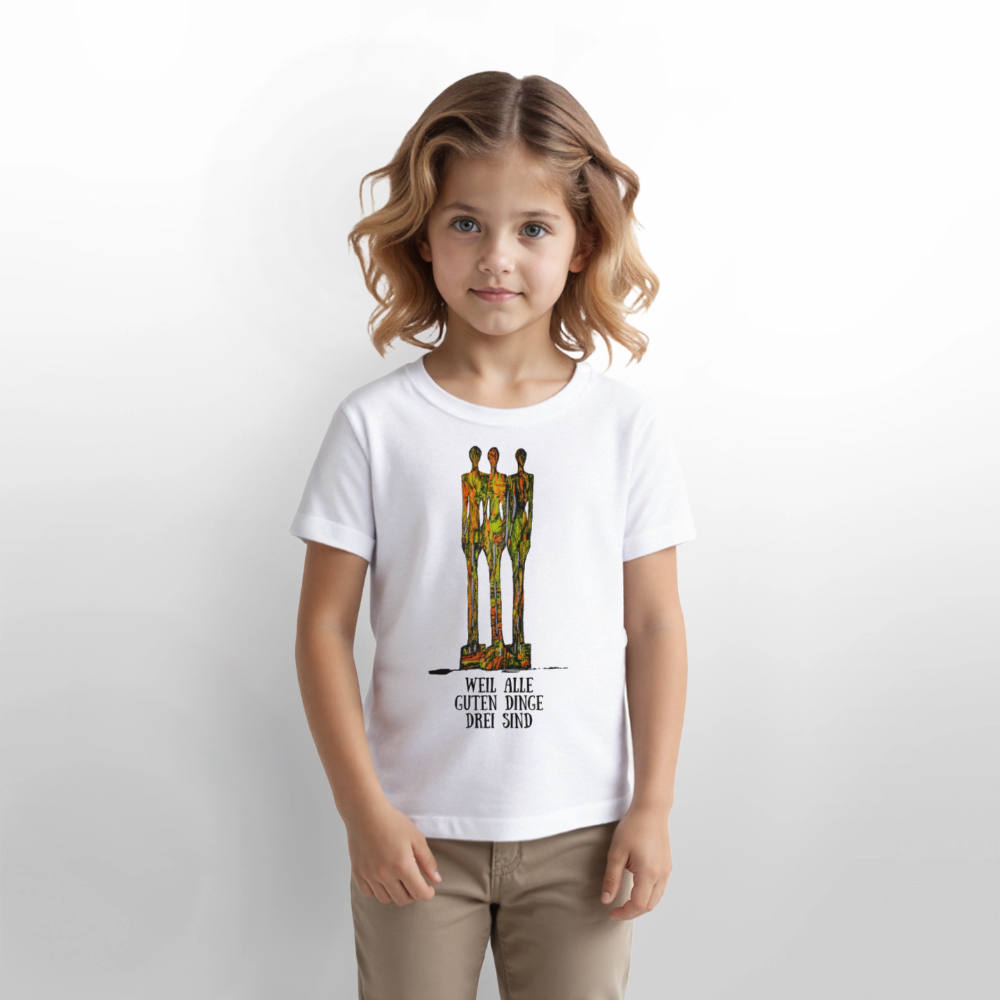 Unisex Kinder T-Shirt Hendriks - Weiß