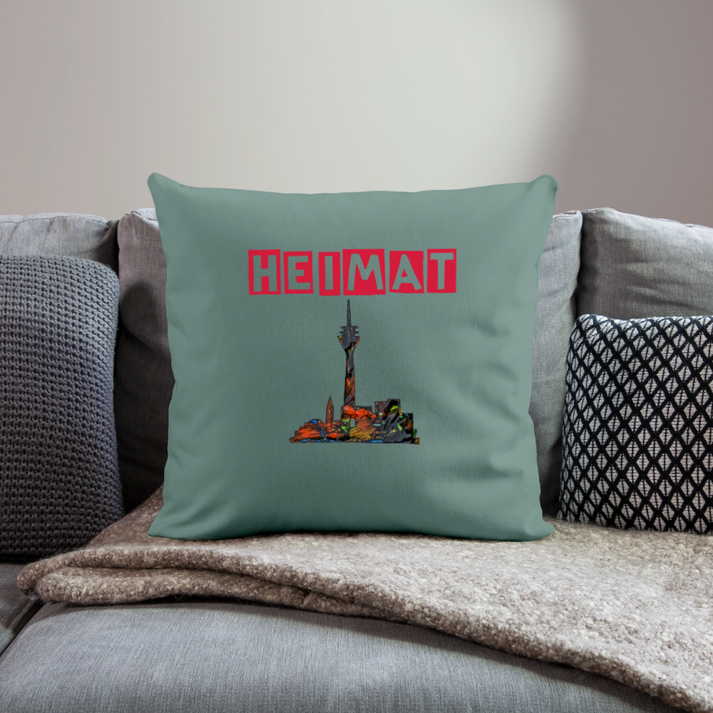 Sofakissenbezug 44 x 44 cm - Tanngrün