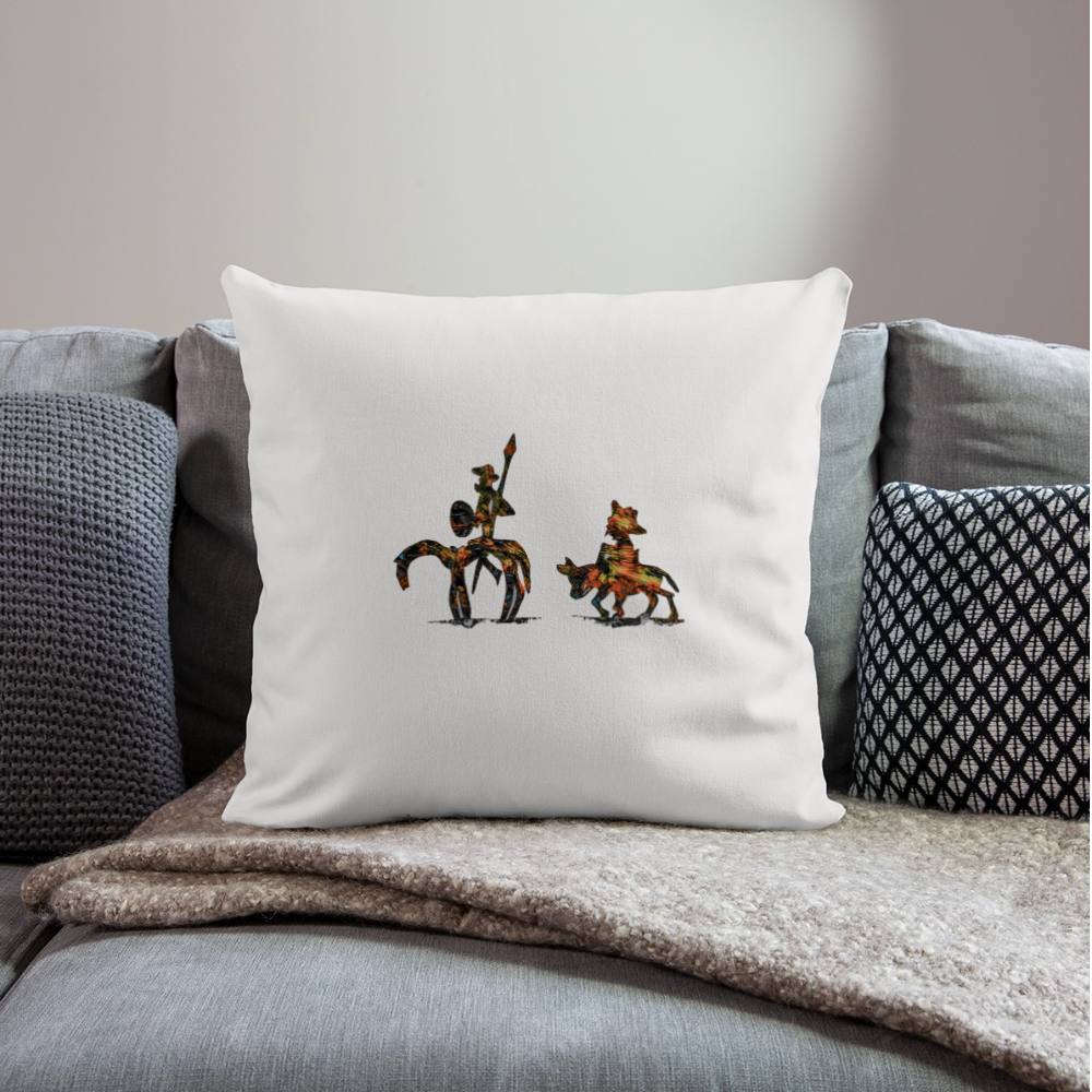 Sofakissenbezug 44 x 44 cm - Naturweiß 