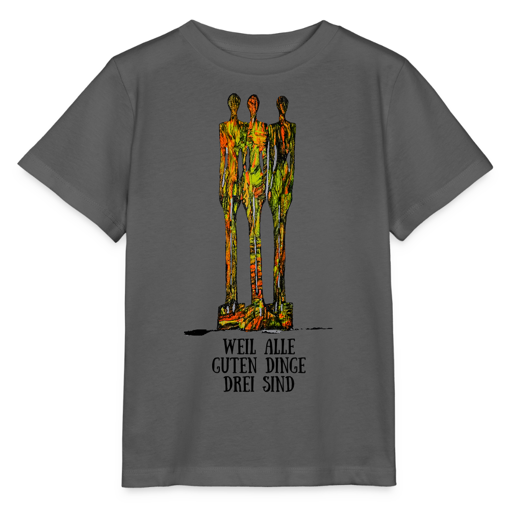 Unisex Kinder T-Shirt Hendriks - Anthrazit