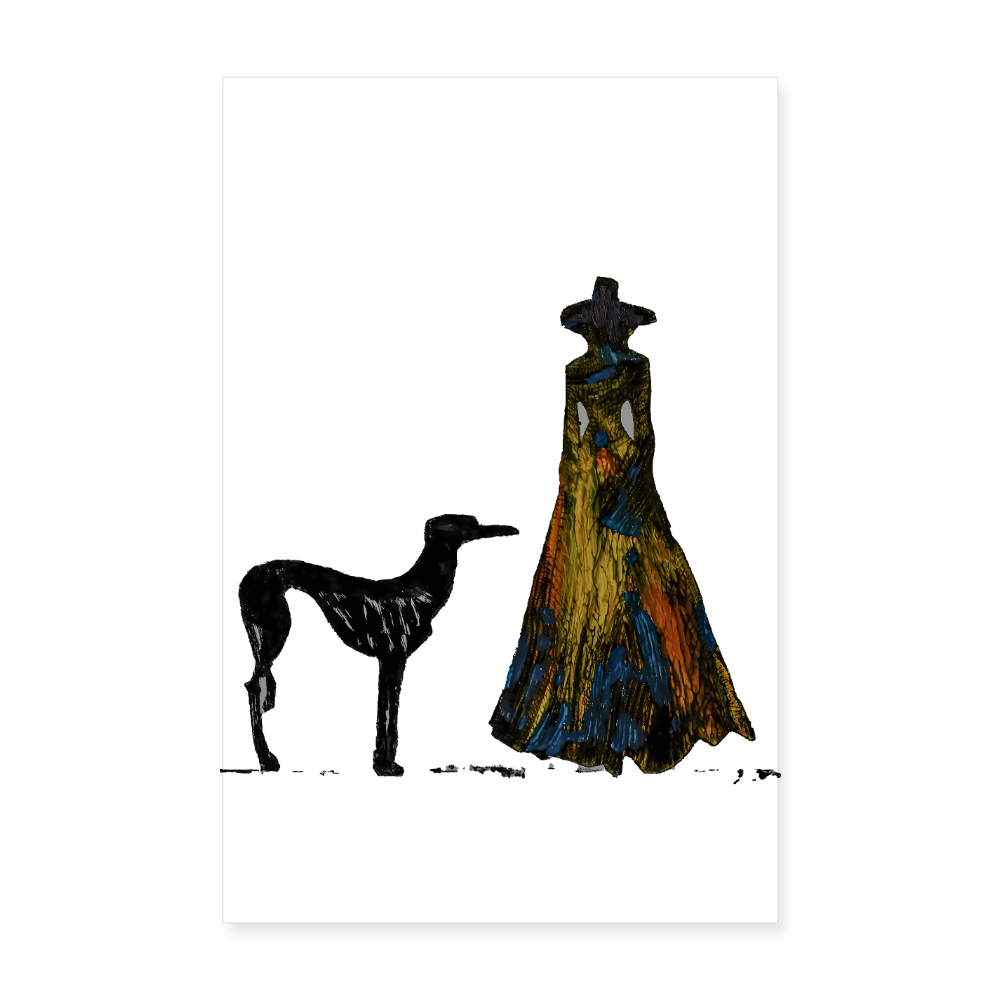 Poster 20x30 cm - Weiß