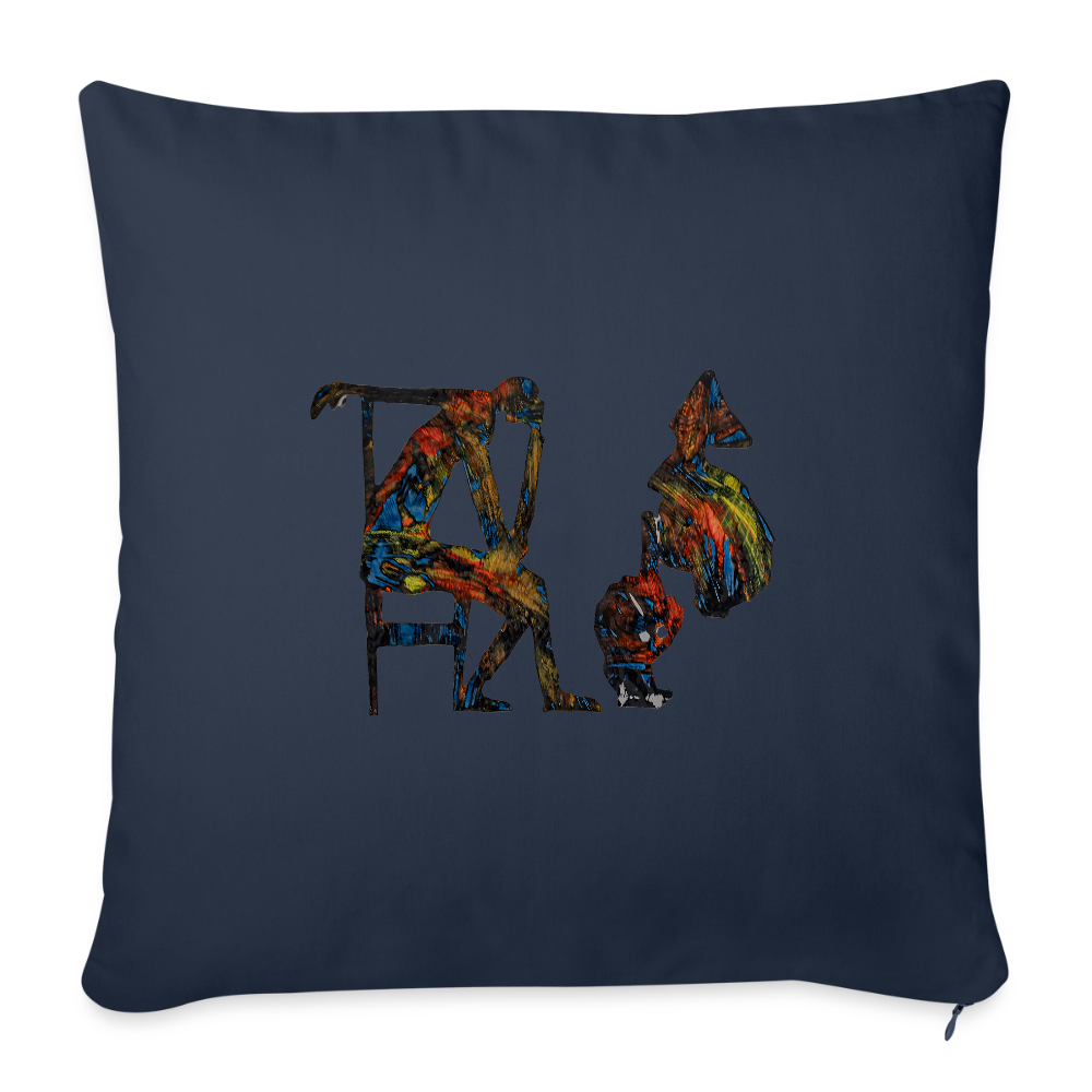Sofakissenbezug 44 x 44 cm - Navy