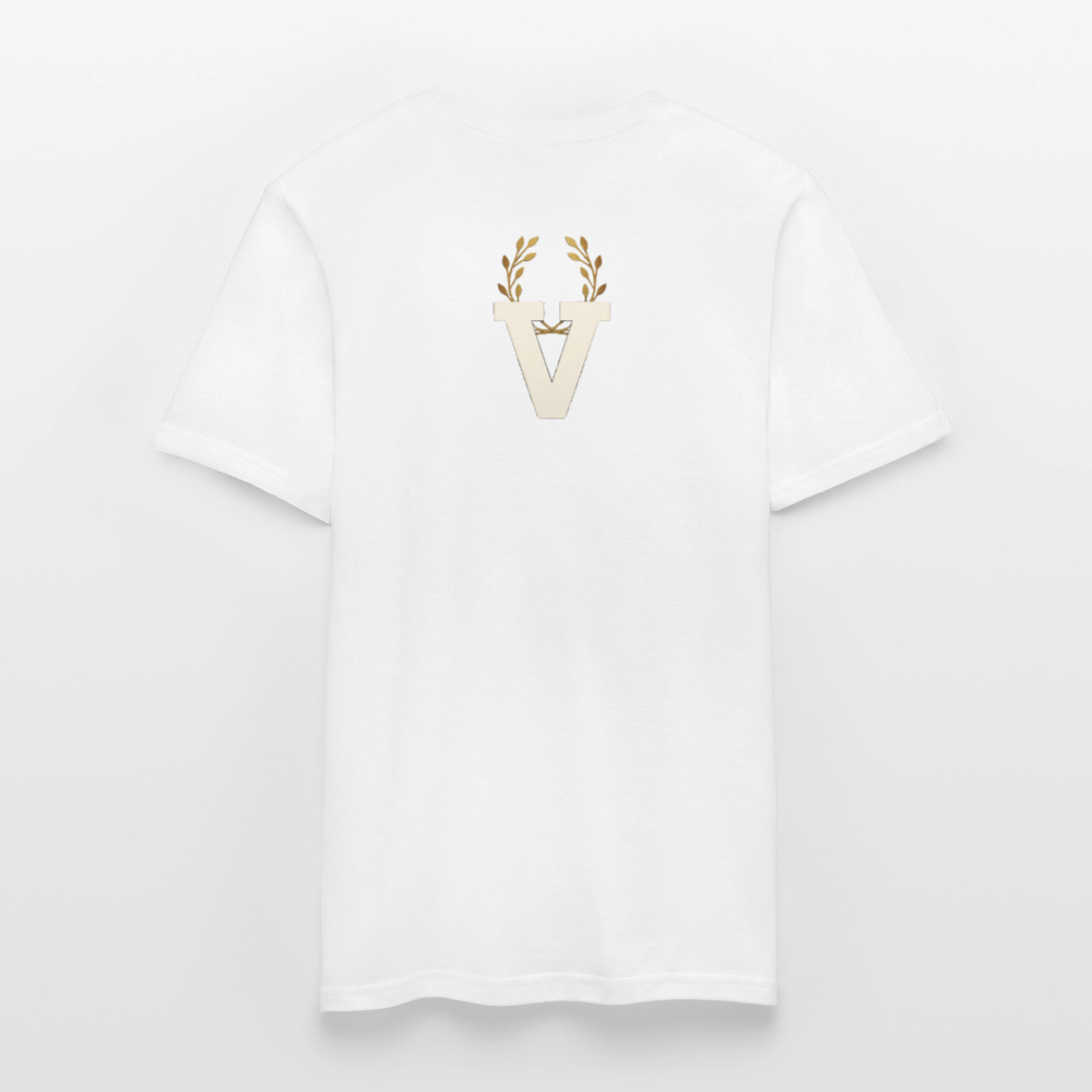 Männer T-Shirt Düsseldorfer Skyline V.3 - Weiß