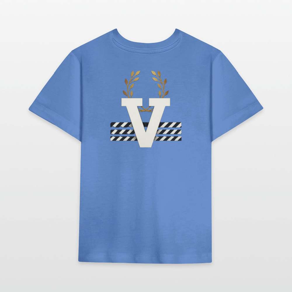 Unisex Kinder T-Shirt Gaia - Blau