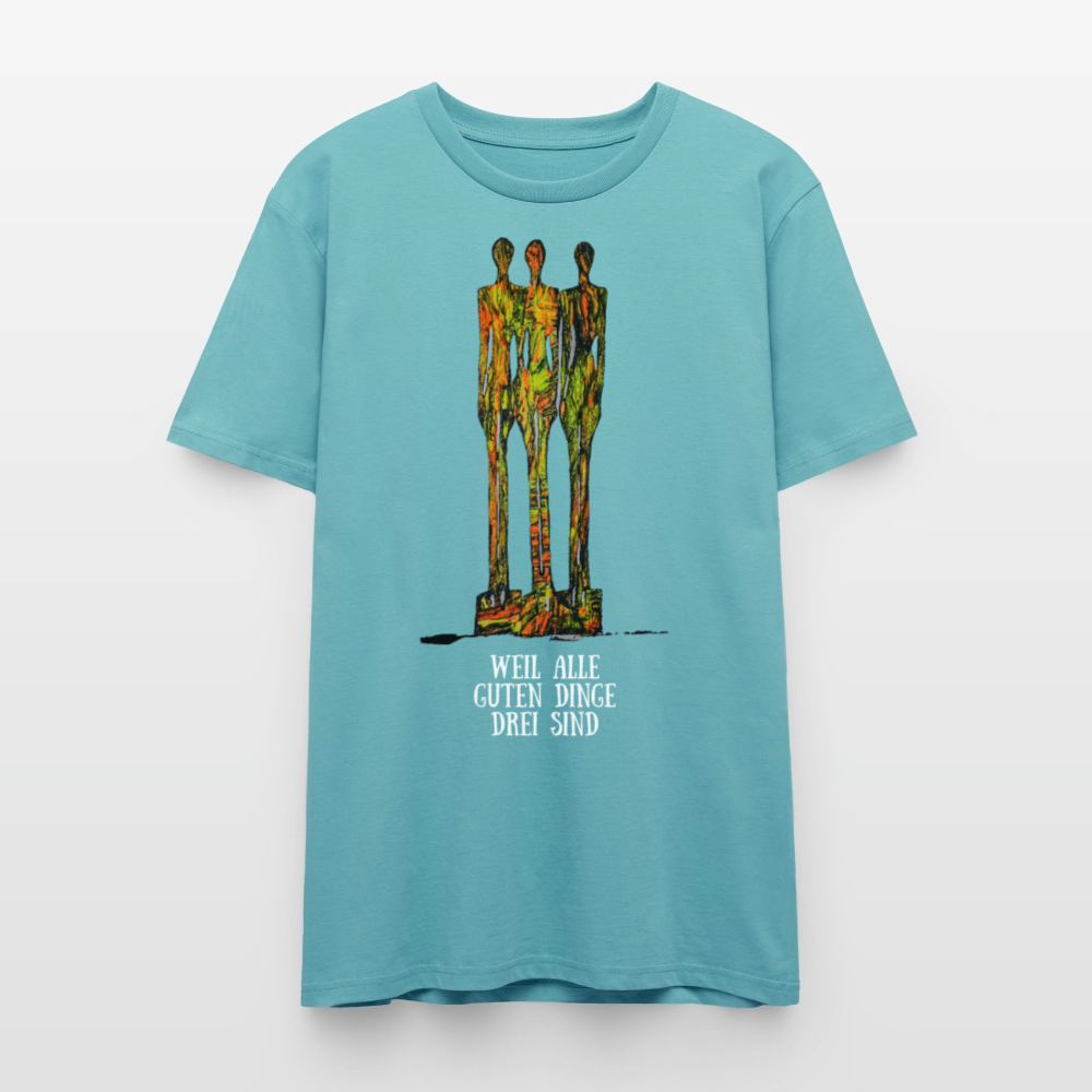 Unisex T-Shirt Hendriks - Pastelltürkis