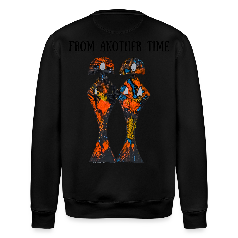 Unisex Bio Pulli Geishas Backprint - Schwarz