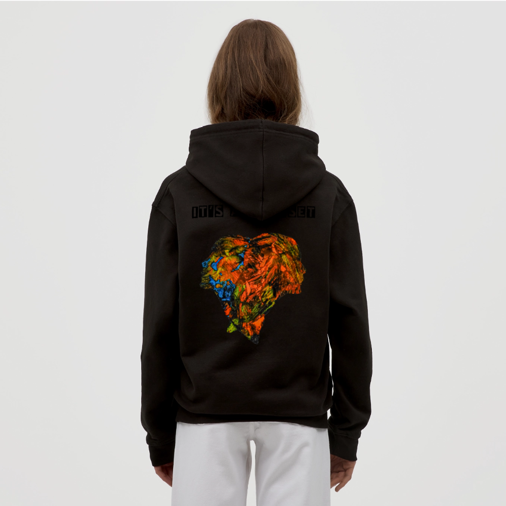Unisex Hoodie Espejo Backprint - Schwarz
