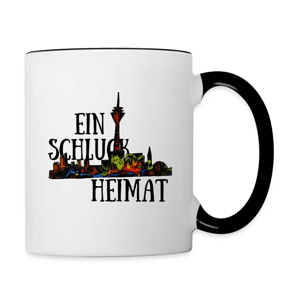 Tasse - Weiß/Schwarz