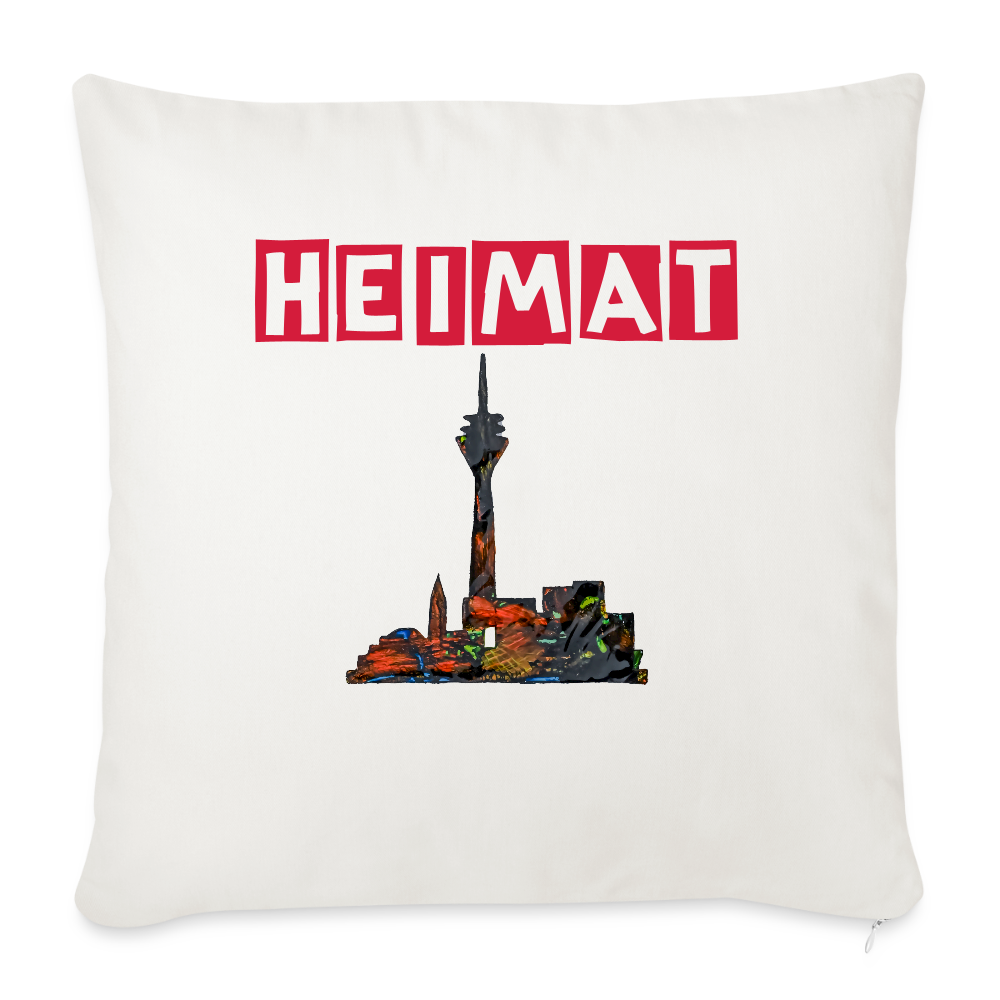 Sofakissen mit Füllung 44 x 44 cm - Naturweiß 