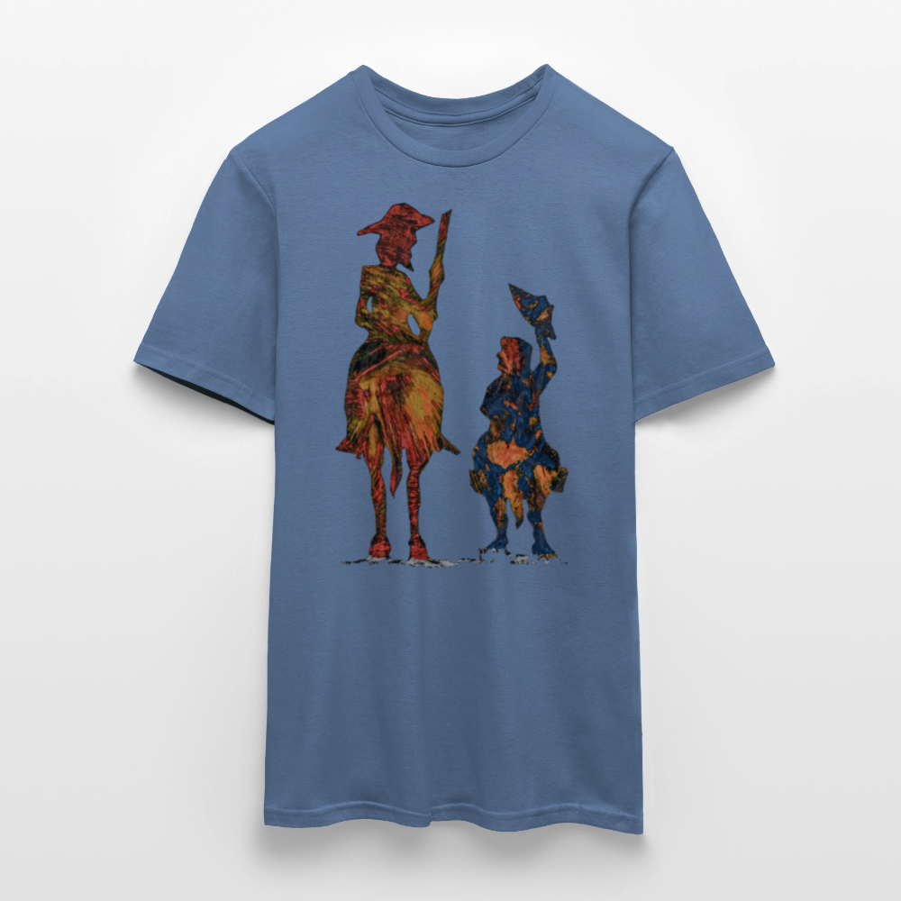 Männer T-Shirt Don Quixote - Taubenblau 