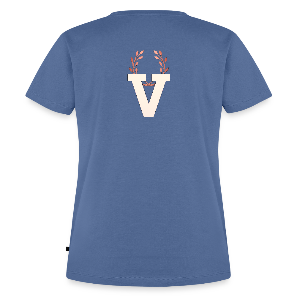 Frauen Premium  T-Shirt Gaia - Taubenblau